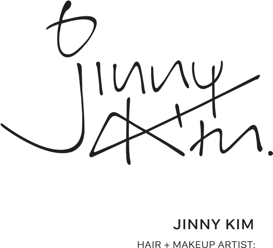 Jinny Kim Hair And Make-up - Hair (591x531), Png Download