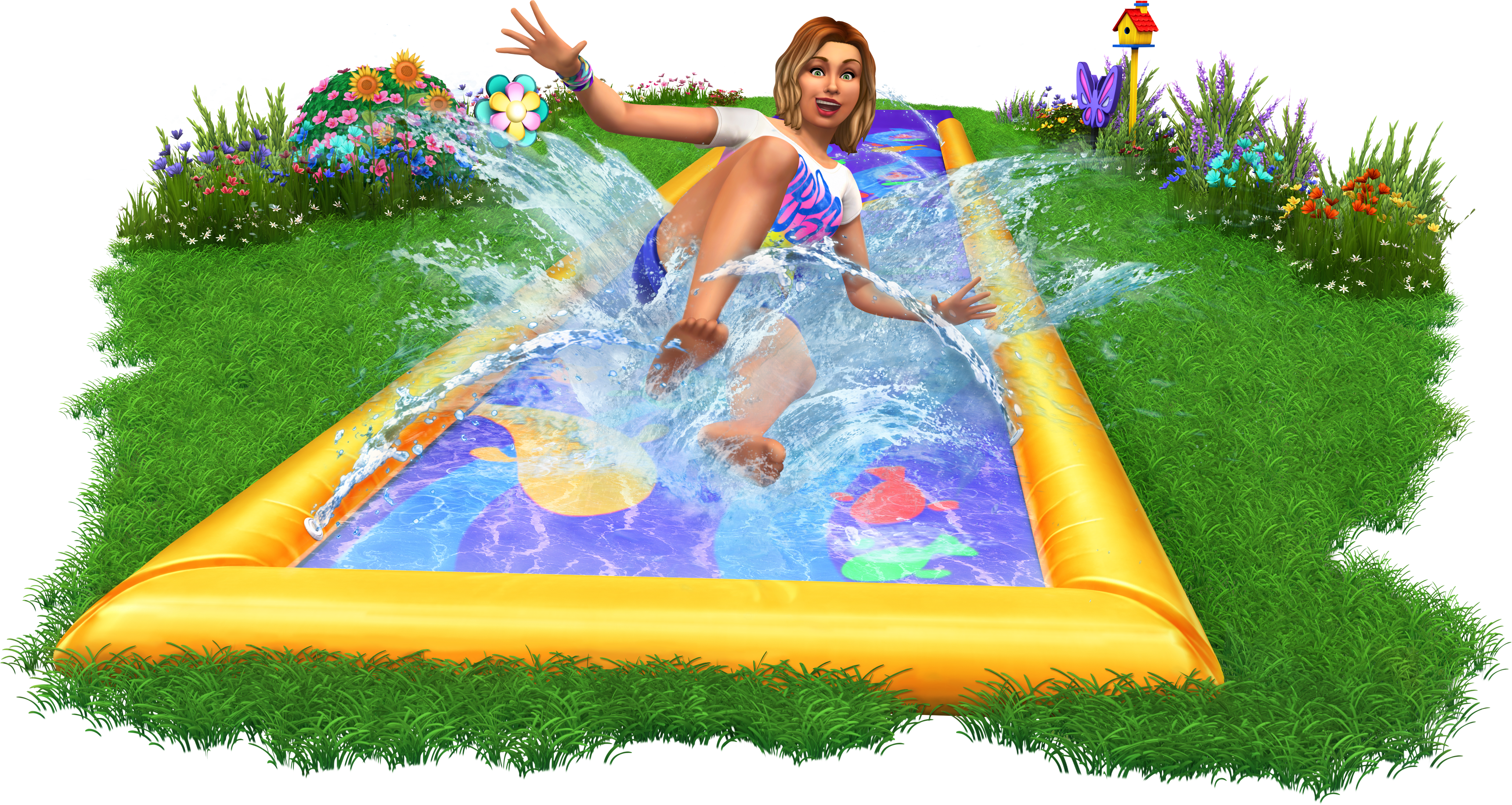 Ts4 Sp8 Render Keyart-1 (4117x2191), Png Download