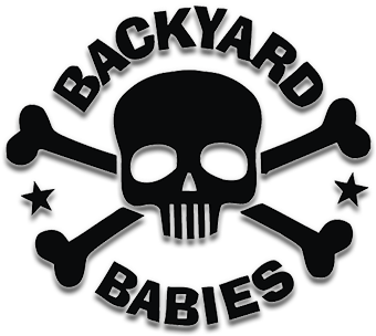 Backyard Babies Image - Backyard Babies Logo (800x310), Png Download