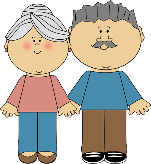 The Gift Of Grandparents - Grandparents Clipart (505x550), Png Download
