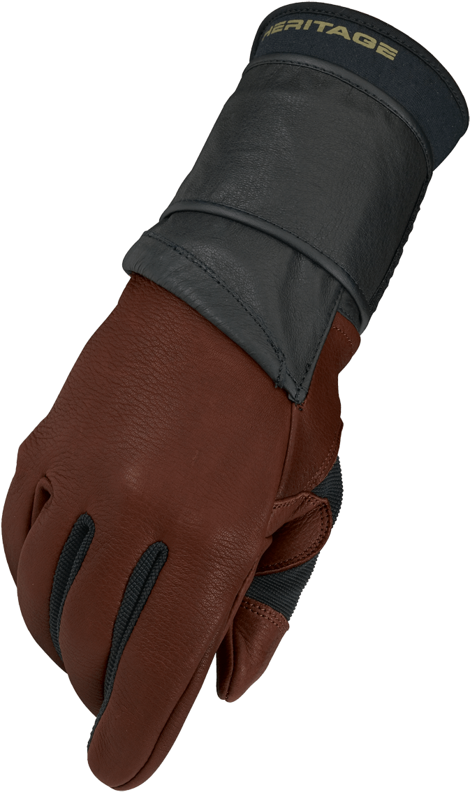 0 Bull Riding Glove Brown - Glove (1200x1200), Png Download