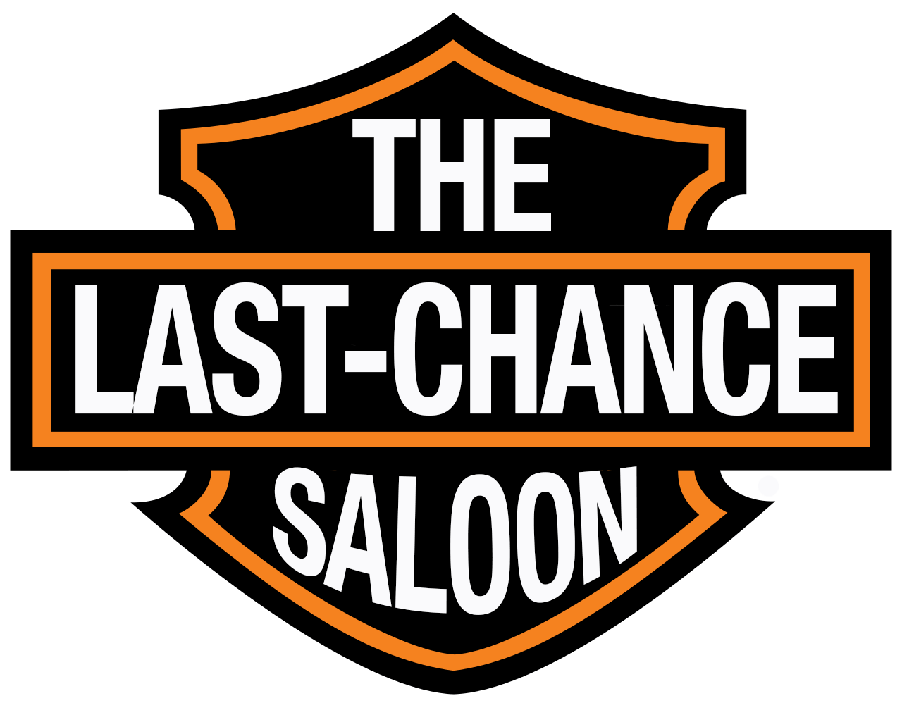 Last Chance Saloon Walhalla, Sc - Logo Harley Davidson Editable (1280x998), Png Download