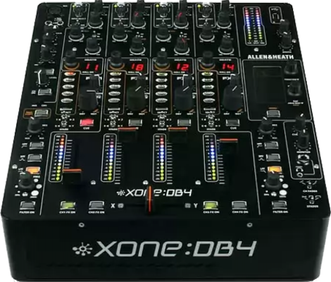 Dj Mixers - Allen & Heath Xone 3d (470x400), Png Download