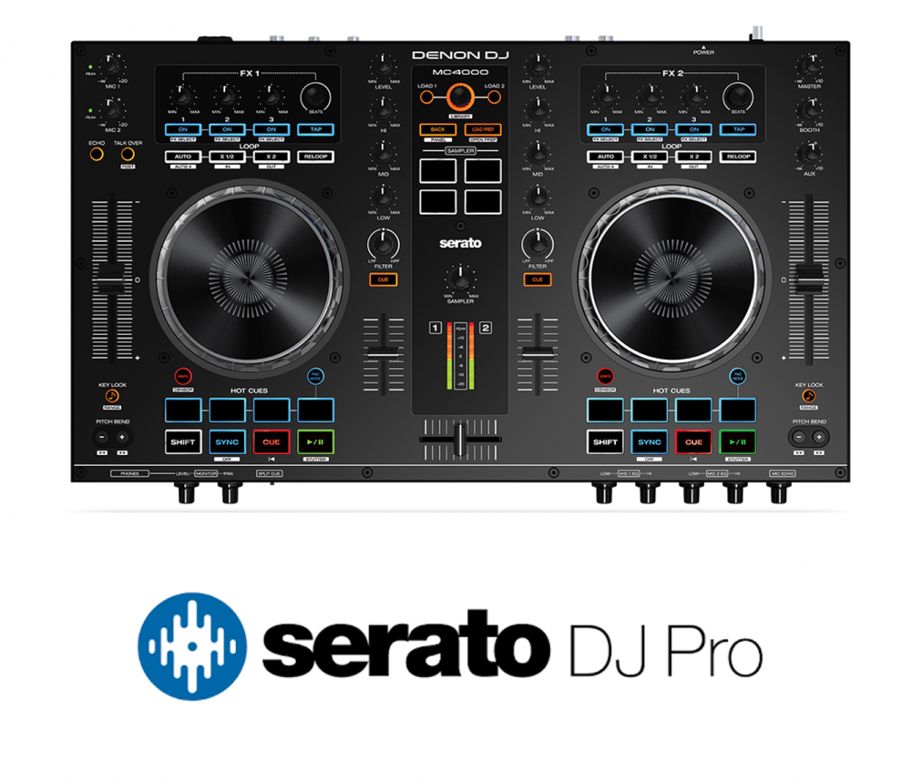 Dj Controller Denon (1000x1194), Png Download