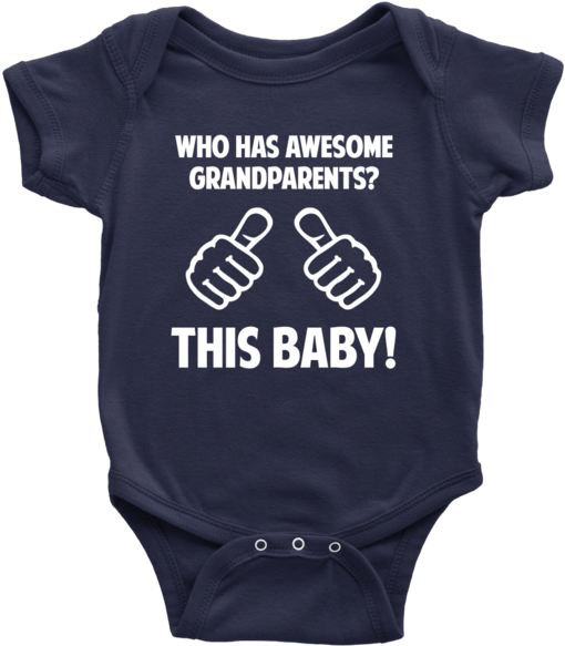 Who Has Awesome Grandparents This Baby - Workout Because Punching People Is Frowned Upon (600x600), Png Download