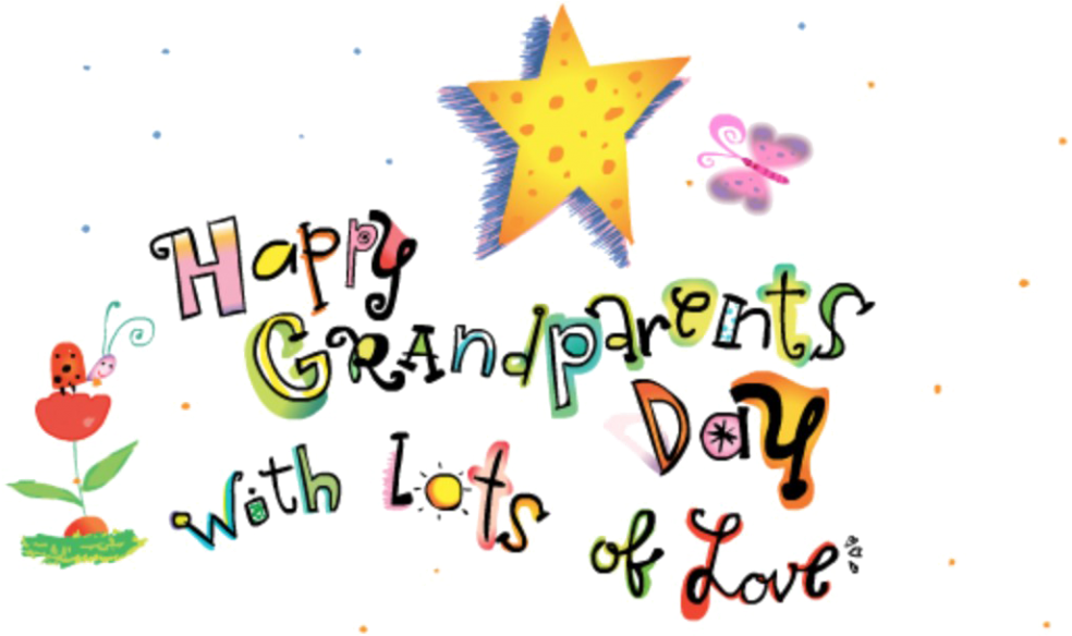 Grandparents Day Png Free Download - National Grandparents Day 2018 (1024x675), Png Download