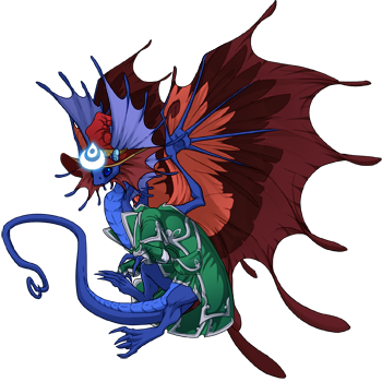 Whirlpool - Fae Dragon (350x350), Png Download