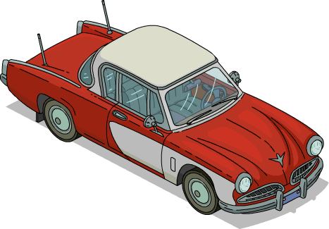 Starline Commander - Simpsons Tapped Out Vehicles (467x325), Png Download