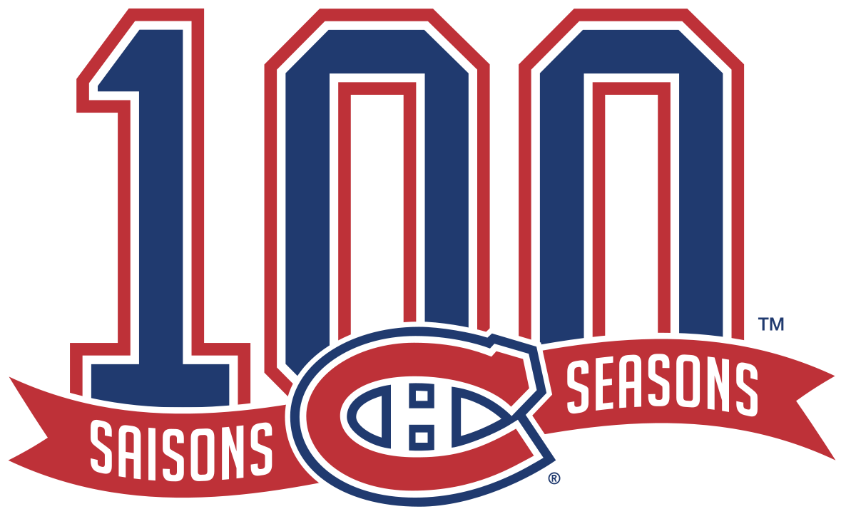 Montreal Canadiens 100 Years (1200x714), Png Download