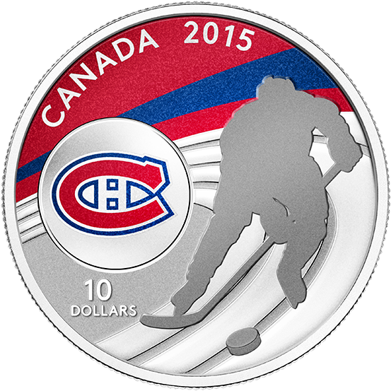 Fine Silver Coin - Montreal Canadiens Silver Coin (570x570), Png Download