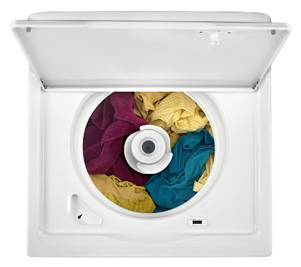 The Convenience A Whirlpool Washer Model Wtw4616fw - Whirlpool Wtw4616fw 4.0 Cu. Ft. Top Load Washer In (438x565), Png Download