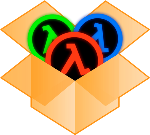 Half-life (536x483), Png Download