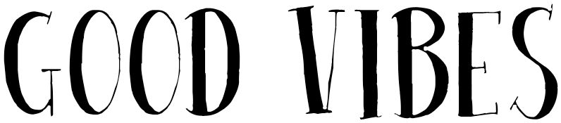 Good Vibes Tumblr Png (1100x250), Png Download