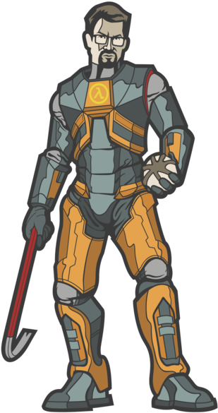 Gordon Freeman (480x840), Png Download