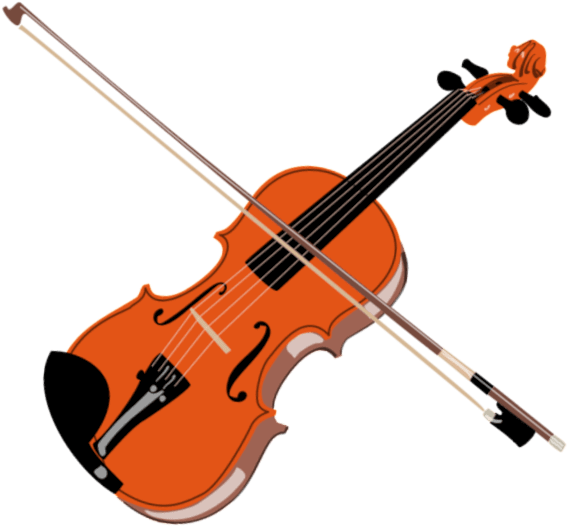 Music Player With Equalizer Messages Sticker-0 - Violin (600x600), Png Download