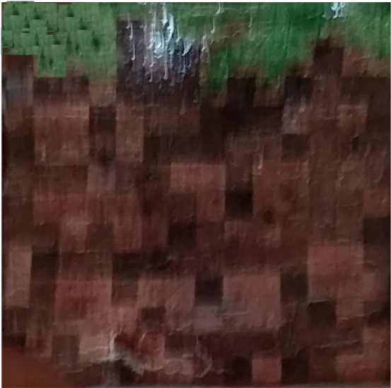 Above, Is The Grass Block We Madeproperty Of Cassie's - Tile (1600x1236), Png Download