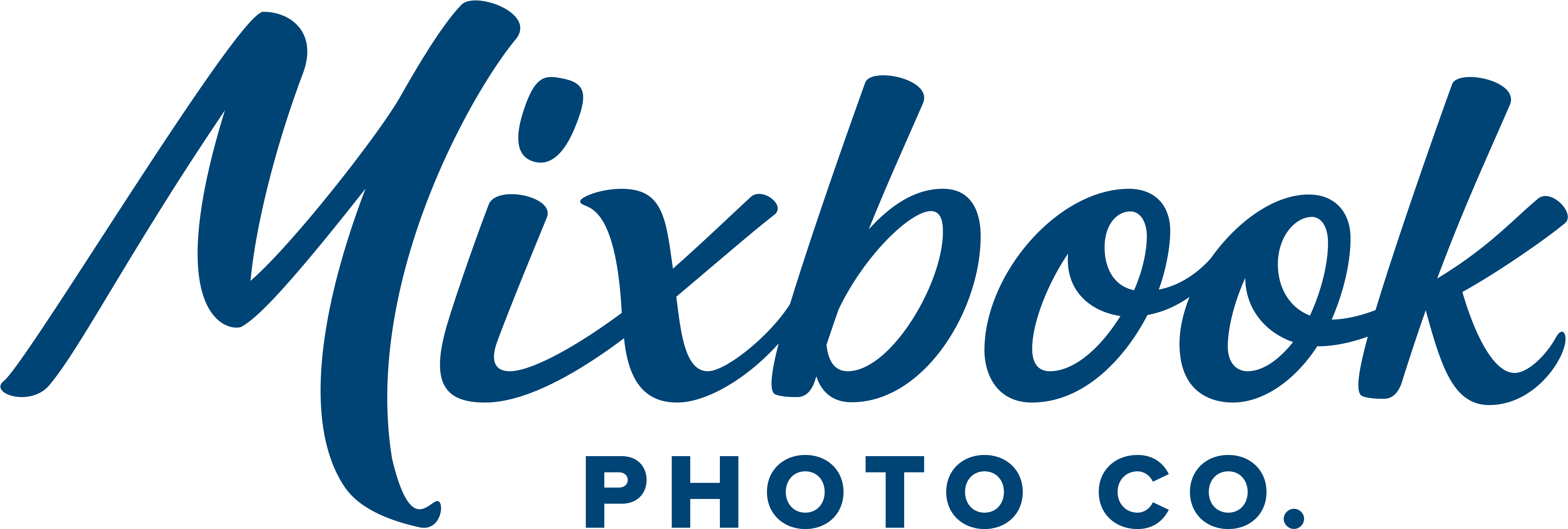 Competitor Company Logo - Mixbook Photo Co (5912x2845), Png Download