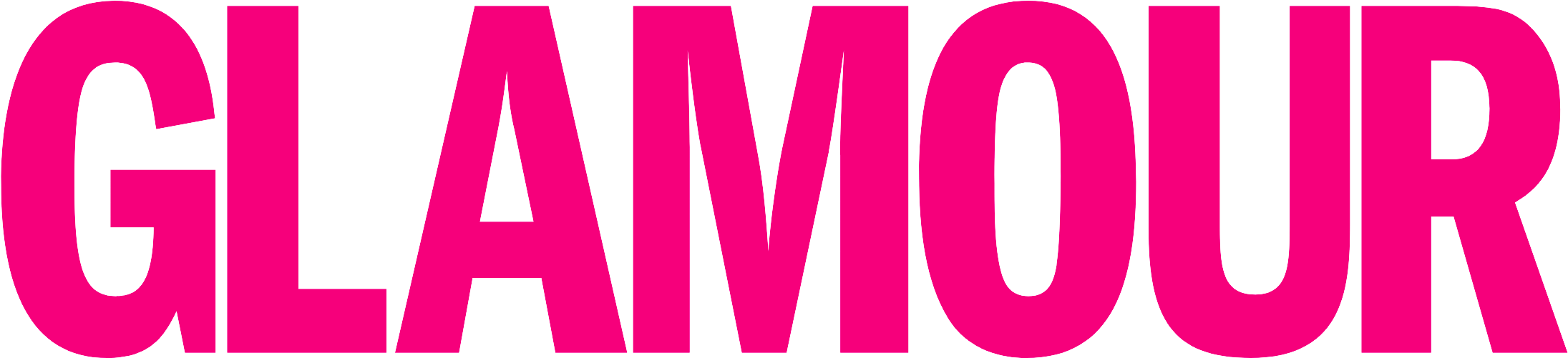 Ultra Matte Lip - Glamour Logo Png (2190x520), Png Download