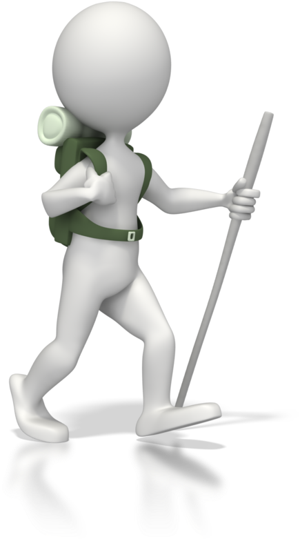 E-learning Stick Figure - 3d Stick Figure Animated Gif (600x800), Png Download