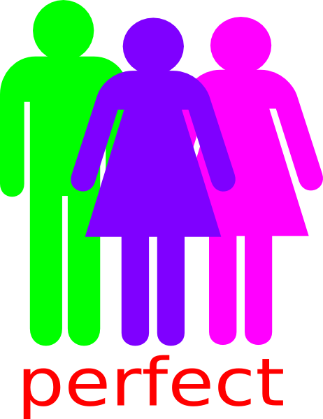 And 2 Girls Stick Figure - Male And Female Toilet Signs (462x599), Png Download
