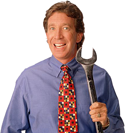 Post - Tool Time Tim (461x480), Png Download