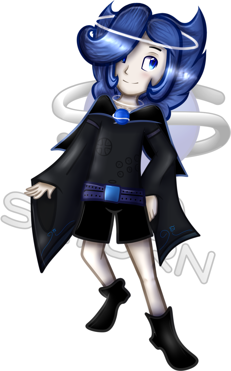 It's A Sega Saturn Controller Humanization - Sega Saturn (1280x1725), Png Download