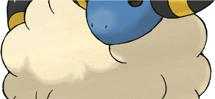 Wtf Asia - Pokemon Mareep (845x321), Png Download