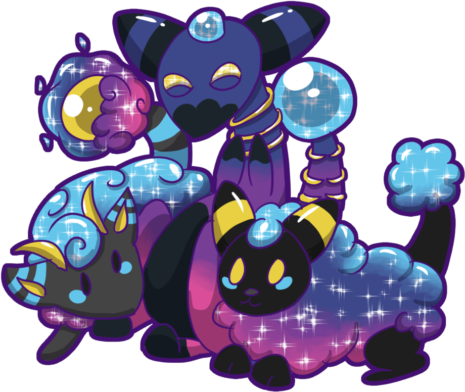 Cosmic Sheepi Borrowed The Designs Of Two Other Peoples' (1000x923), Png Download