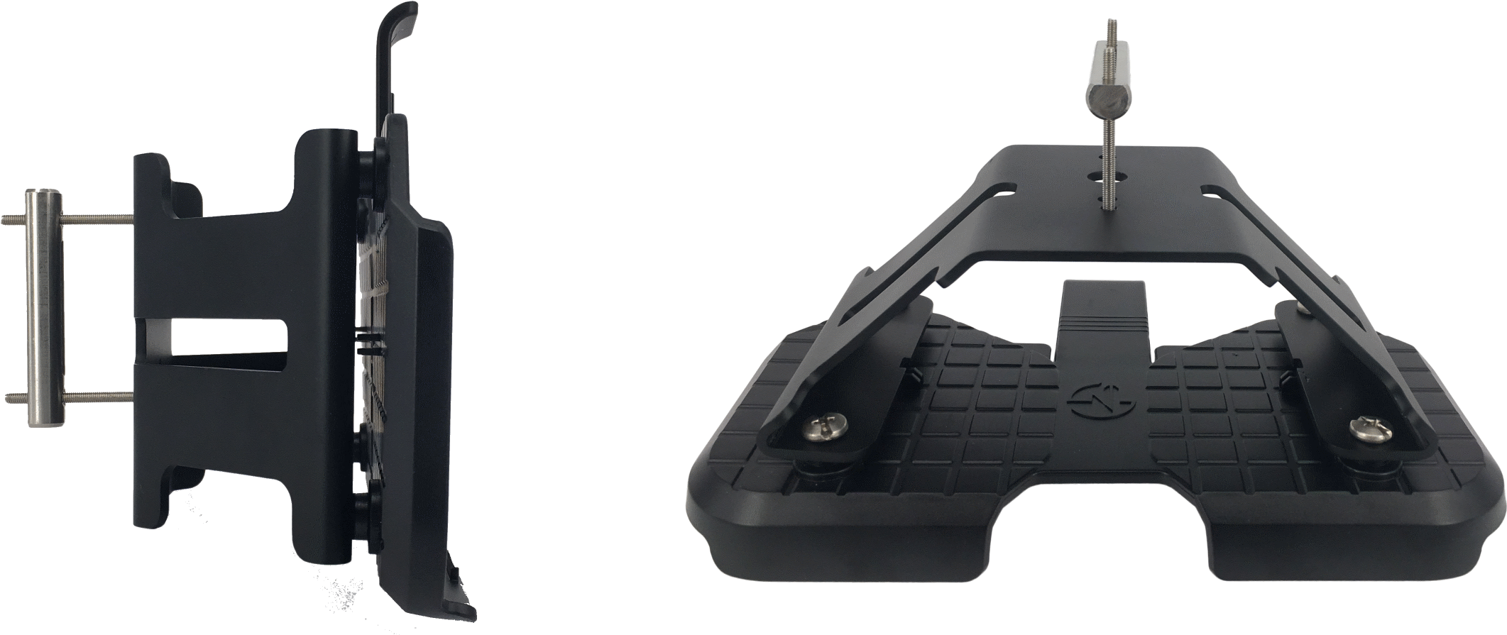 Mast Bracket Pro Series Flat Shape - Brackets (2260x1030), Png Download