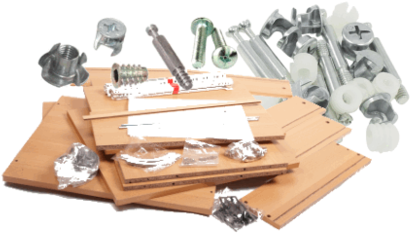 Flatpackfittings - Furniture Fittings Png (450x288), Png Download