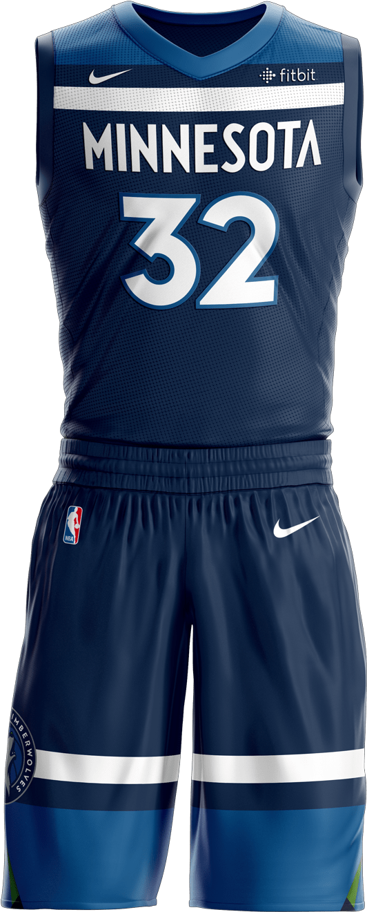 Nike Technology Jersey Integration - Minnesota Timberwolves Jersey 2017 (900x1326), Png Download