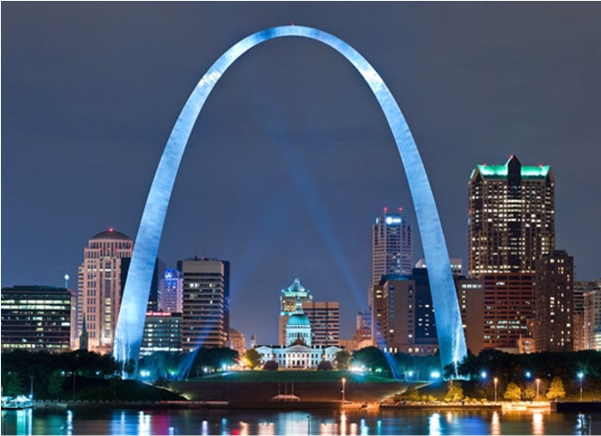 If You Were Able To Visit The Gateway Arch ,you Would - Arco De San Luis (660x699), Png Download