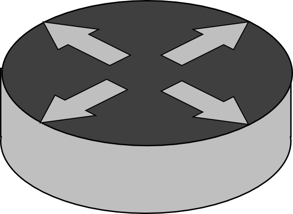 Gateway Arch 1 Clipart, Cliparts Of Gateway Arch 1 - Router Icon (600x439), Png Download