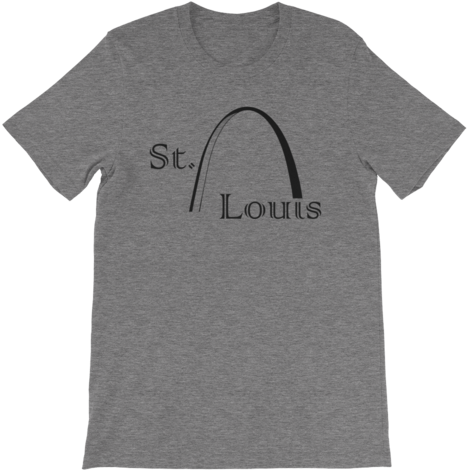 St - Louis - Gateway Arch - T Shirt (500x500), Png Download