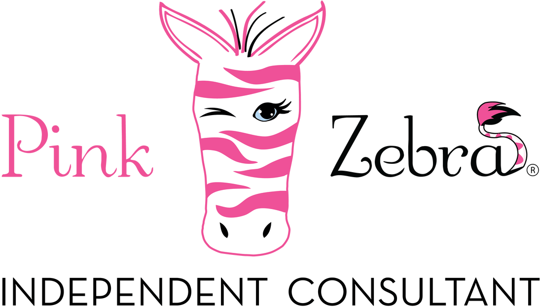 Pink Zebra W/ Cdn Zebra Lady - Pink Zebra Independent Consultant (500x305), Png Download