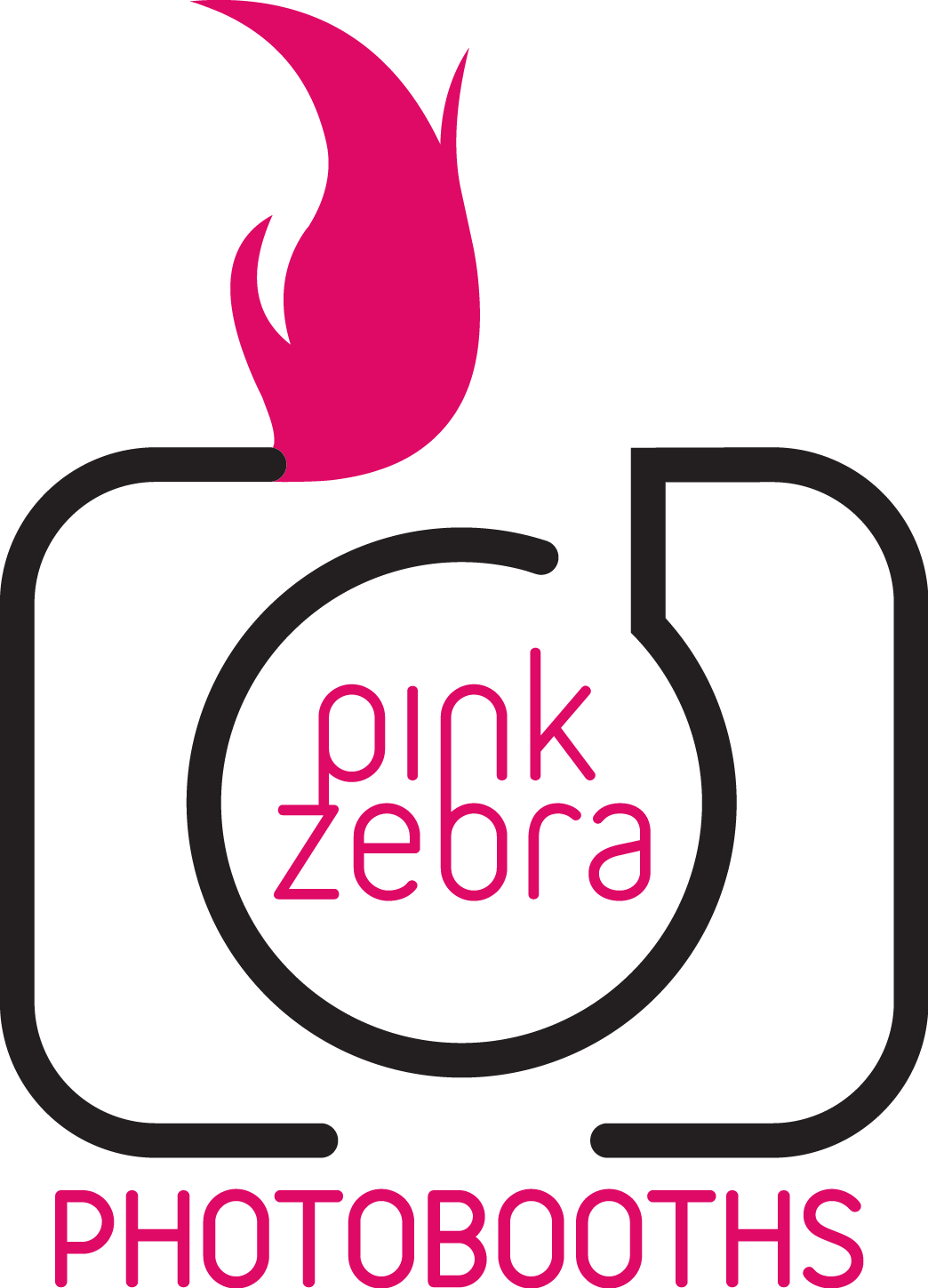Pink Zebra Photobooths - Inishmore (1044x1449), Png Download