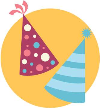 Party Extras - Circle (400x400), Png Download