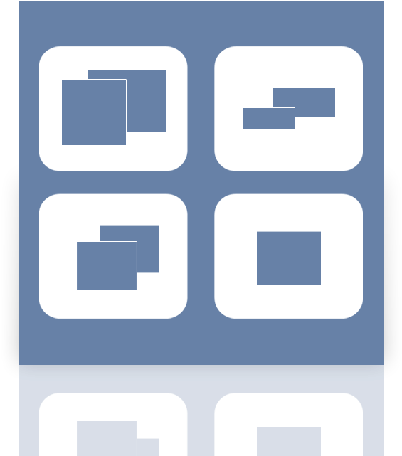 Mirror, Spaces Icon - Icon (640x640), Png Download