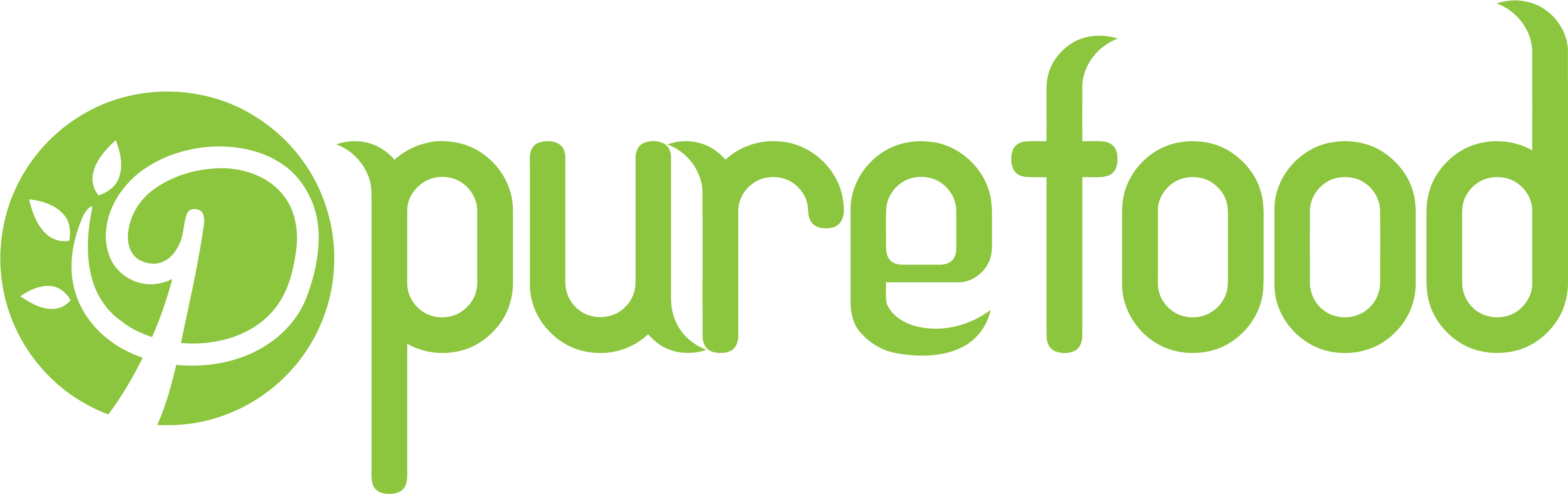 Purefood (4167x1675), Png Download