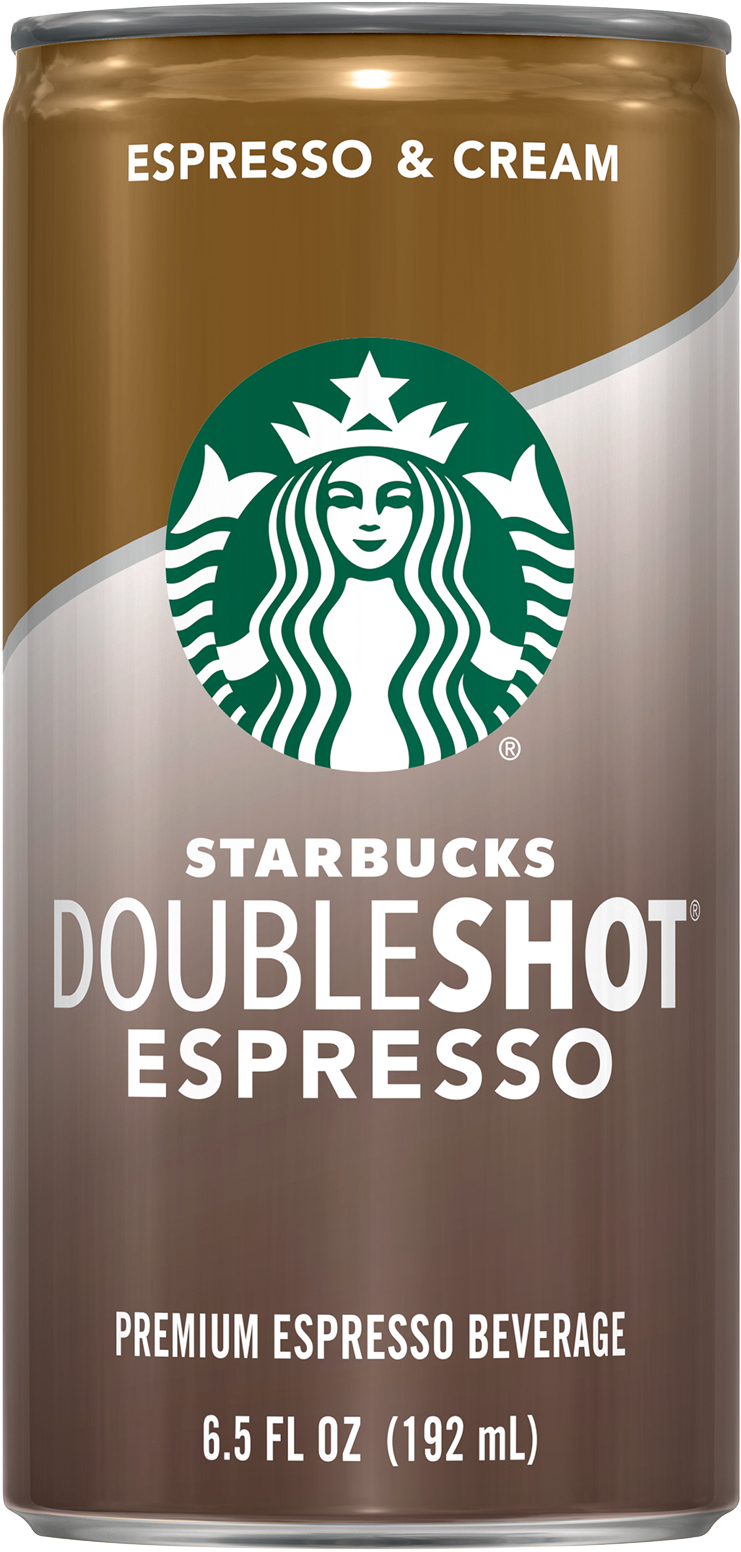 Healthy Office Drinks, Starbucks Double Shot Espresso - Starbucks Doubleshot 6.5 Oz (900x1561), Png Download