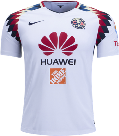 Club América 17/18 Away Jersey - Club America Away Jersey 17 18 (480x480), Png Download