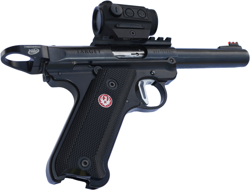The Charging Ring Helps Improve Grip And Puts An End - Ruger Standard (1000x696), Png Download