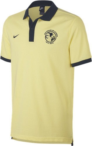 Nike Club America Men's Polo Shirt - Club America Polo Shirt (500x500), Png Download