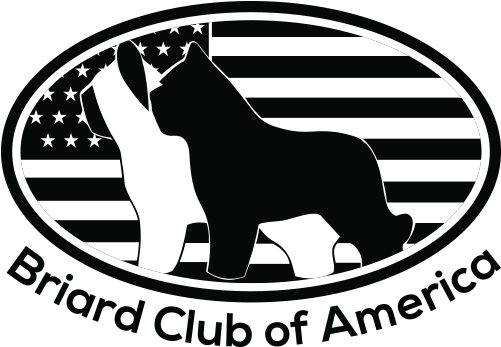 Briard Club Of America's Artist Shop - Logo (500x500), Png Download