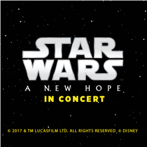 Kalamazoo Symphony Orchestra Signs Another Three-year - Star Wars A New Hope In Concert (400x300), Png Download