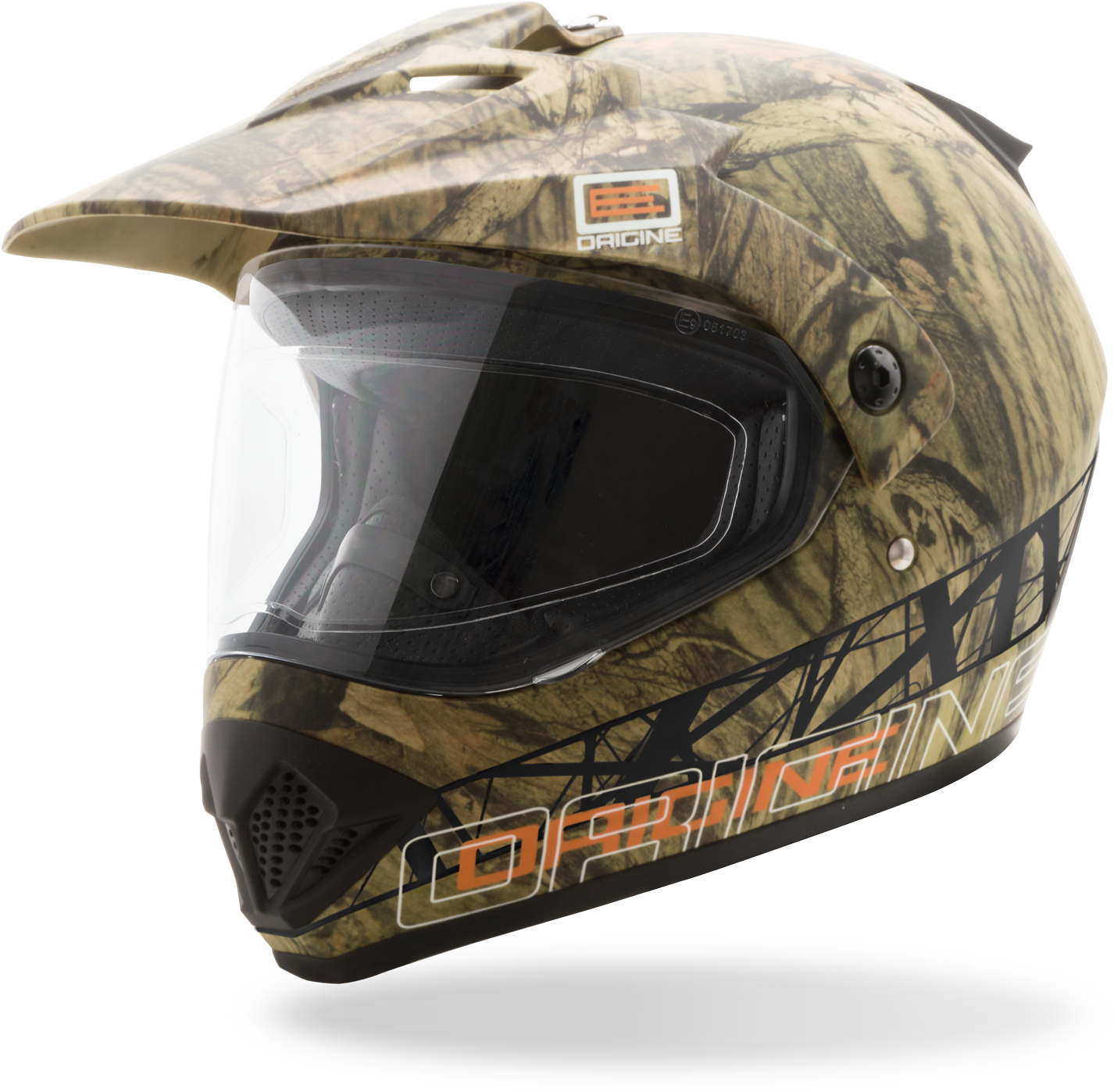 Gladiatore Mossy Oak - Origine "pilota" Jet-style 3/4 Helmet W/blinc Bluetooth (1500x1500), Png Download