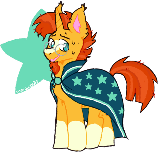 I Really Felt The Need To Draw Cute Sunburst Immediately - Cartoon (540x515), Png Download