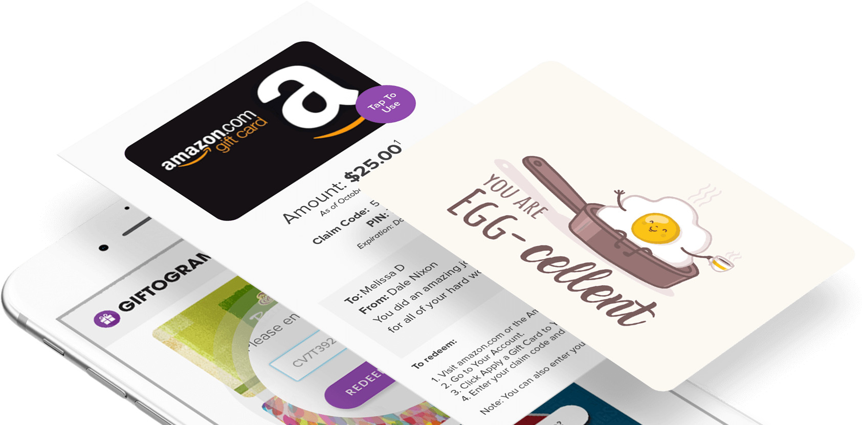 Phone Redeeming Giftogram Card - Flyer (1691x830), Png Download