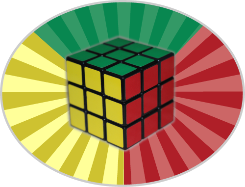 Learn To Solve The Rubik's Cube In Less Than 5 Minutes - Cube (500x381), Png Download