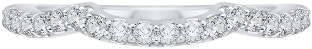 Carizza 18k White Gold Carizza Wedding Band - Wedding Ring (800x800), Png Download